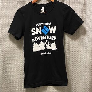 Columbia Black Snow Adventure Tee